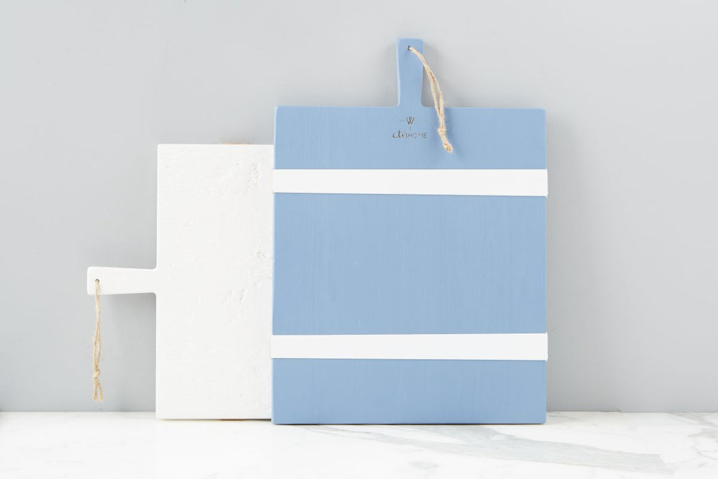 Caitlin Wilson French Blue/White Rectangle Mod Charcuterie Board