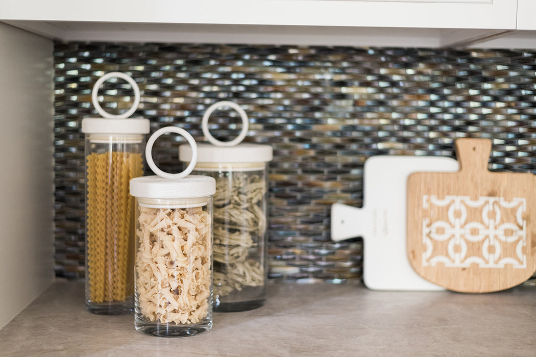 Bianca Iron Top Canister