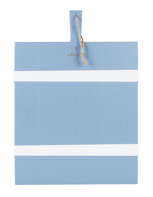 Caitlin Wilson French Blue/White Rectangle Mod Charcuterie Board