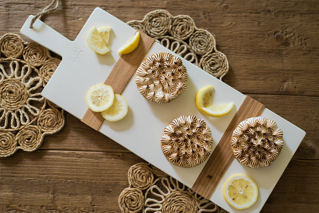 White Rectangle Mod Charcuterie Board
