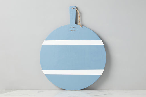 Caitlin Wilson French Blue/White Round Mod Charcuterie Board