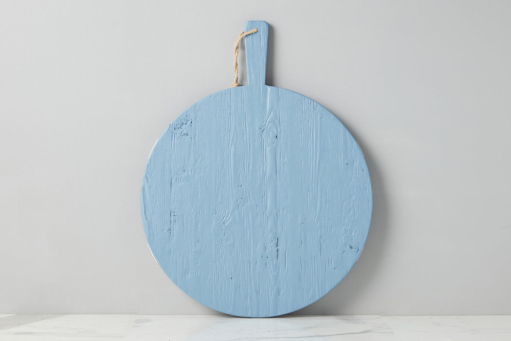 Caitlin Wilson French Blue/White Round Mod Charcuterie Board