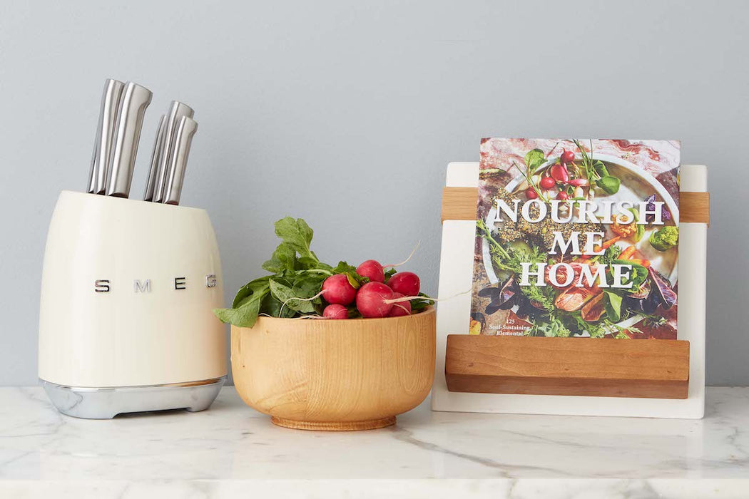 White Mod Ipad Cookbook Holder