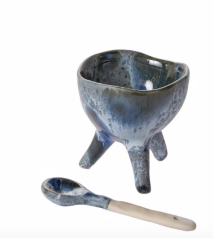 Azul Footed Bowl